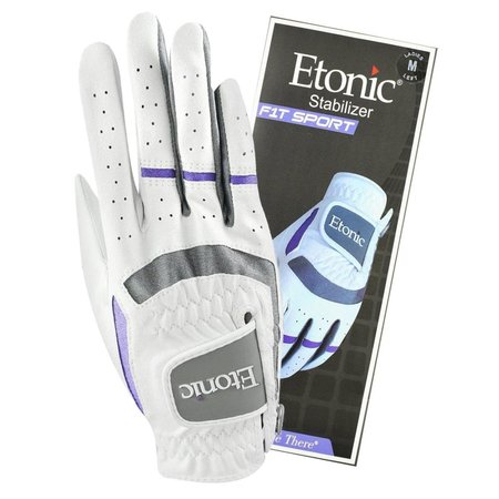 ETONIC Ladies Stabilizer Fit Sport Right Handed Glove White Small 06ETNSTABZRLRHSML11WHT01